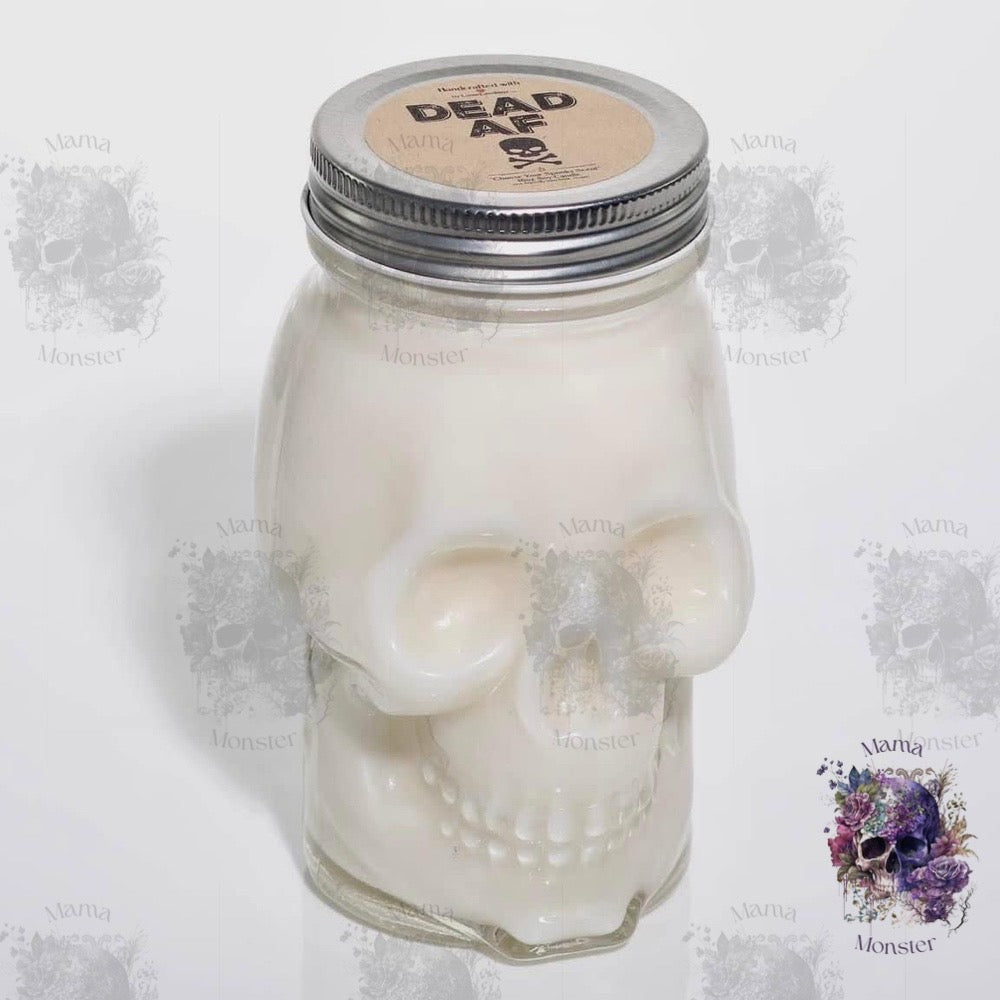 Skull Soy Candle