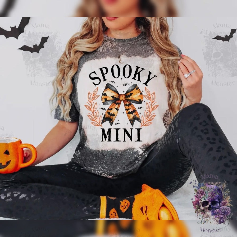 Spooky Mini Bleached Tee