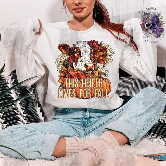 This Heifer Lives for Fall Tee