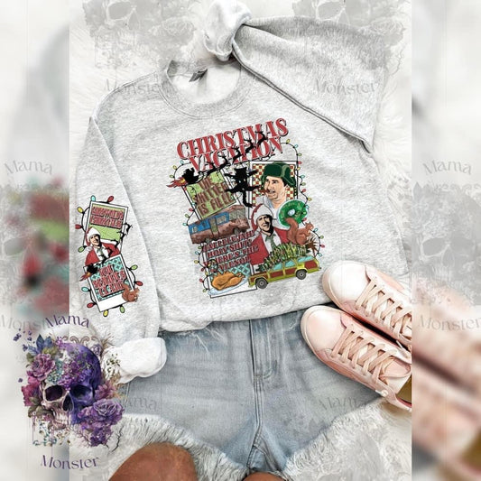 Christmas Vacation Sleeve Design Apparel