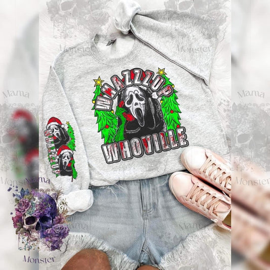 Wazzzup Whoville with Sleeve Design Apparel