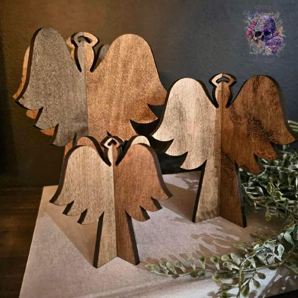 3D Angel Christmas Decor Table Filler Holiday Decor