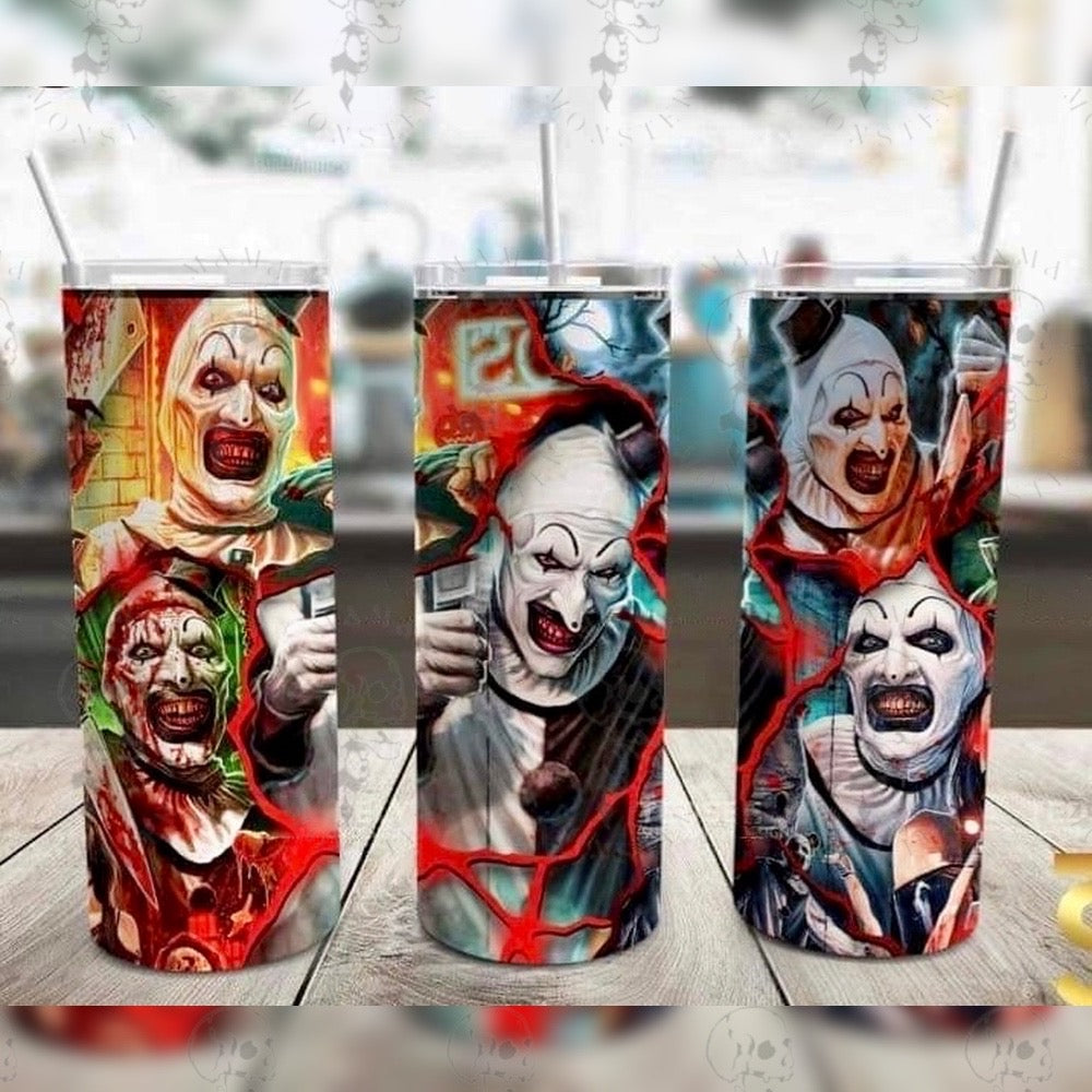 Terrifier Collage Tumbler