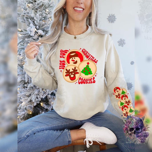 Hoe for Christmas Cookies Sweatshirt