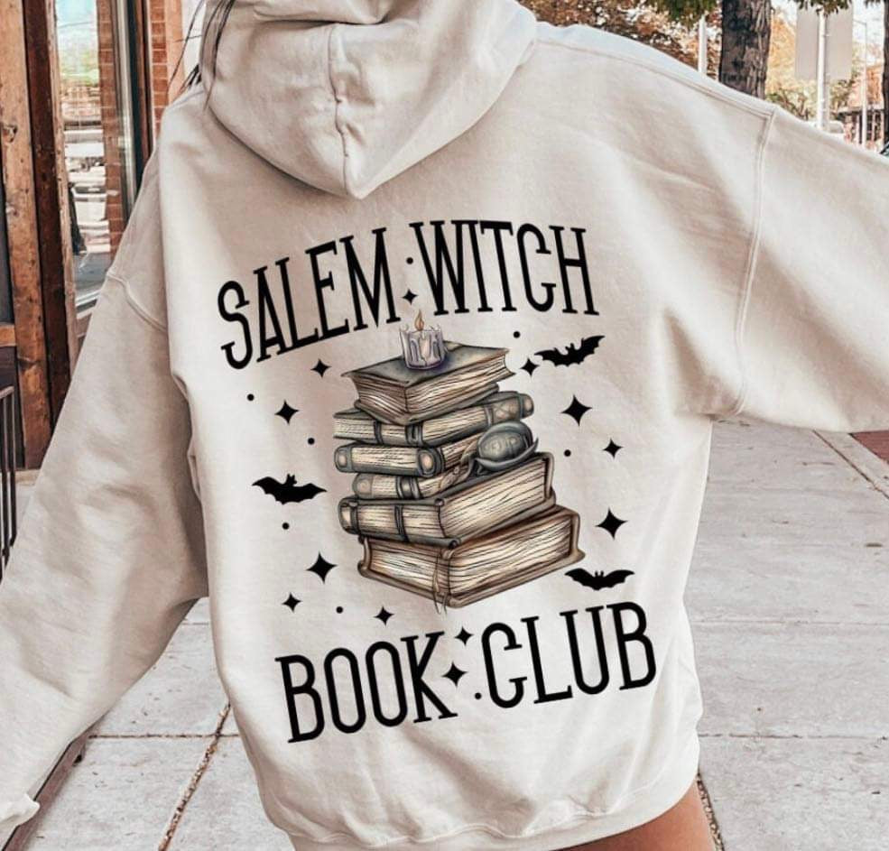 Salem Witch Book Club Hoodie