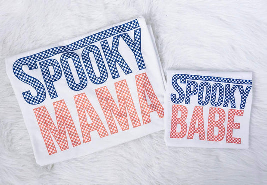 Spooky Mama Matching Tee